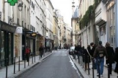 La rue des Francs-Bourgeois dans le Marais