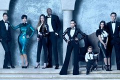 La famille Kardashian dans Lady Marmelade