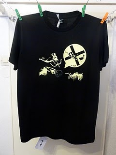 T-shirt homme noir et blanc 100x ni l’oie.