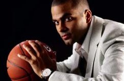 Tony Parker élégant en costume