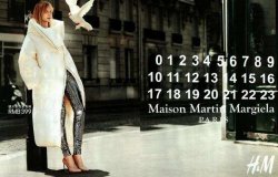 Campagne femme de la collection H&M par Maison Martin Margiela