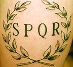 Le tatouage du soldat romain antique