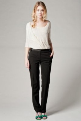 Pantalon droit en draperie Kookaï collection été 2012