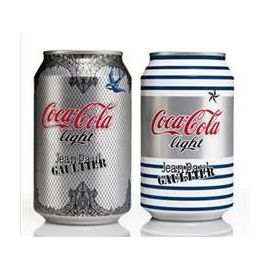 Canettes Coca-Cola Light by Jean-Paul Gaultier