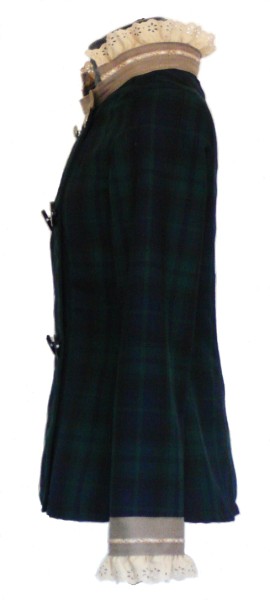 Veste tissus ecossais