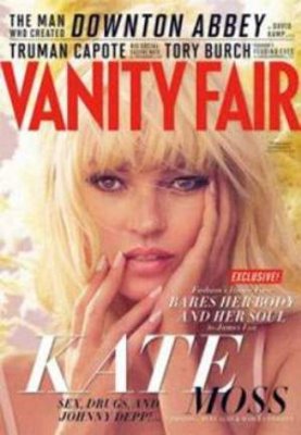 Kate Moss, méconnaissable en covergirl blonde !