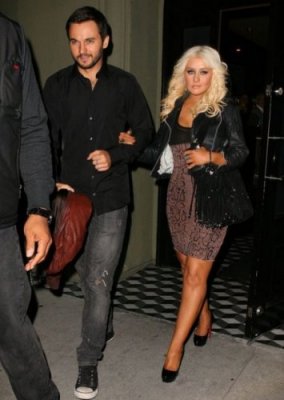 Christina Aguilera sexy avec son chéri