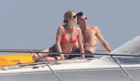 Jennifer Aniston et Justin Theroux à Capri