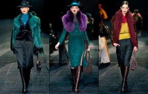 Le dandy féminin des années 70's vu par Gucci