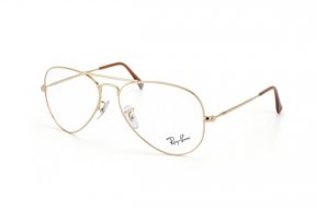 Lunettes Aviator dorées or Ray Ban Tendance 2011