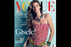 Gisele Bundchen en couverture de Vogue édition brésilienne