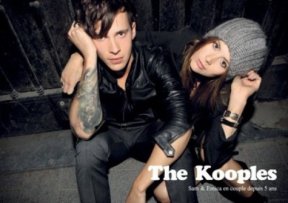 Sam et Emica pour The Kooples