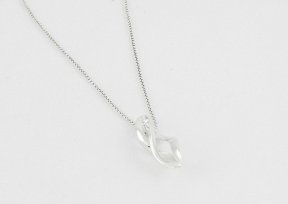 Collier argent massif pendentif croisé Silverinparis Tendance 2011