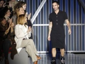 Marc Jacobs lors du défilé Automne-Hiver 2012/2013 de Louis Vuitton