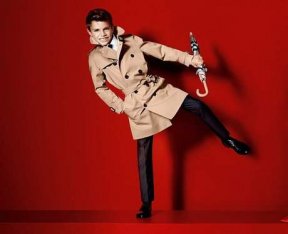 Romeo Beckham, égérie Burberry !