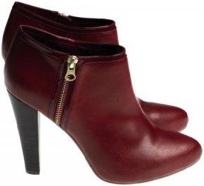 Bottines rouges H&M collection printemps 2009
