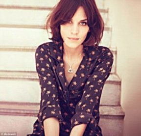 Alexa Chung pour la campagne publicitaire de Madewell