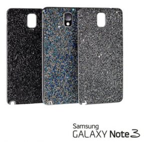 Galaxy Note 3 : une coque enrobée de cristaux !