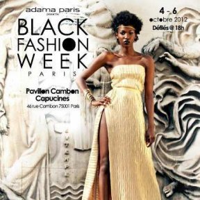 Blak Fashion Week de Paris, affiche de la première édition