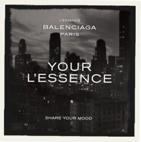 Balenciaga lance un concurs photo pour son parfum "L'Essence"