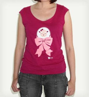 T-shirt femme sangria Mouton Antoinette
