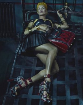 Kate Moss x Alexander McQueen : la campagne Printemps-Eté 2014