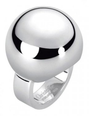 Bague argent massif Pleine Lune par Christofle