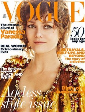 Vanessa Paradis pose pour Vogue UK en 2011