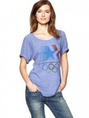 Les t-shirts vintage Gap à l'effigie des Jeux Olympiques