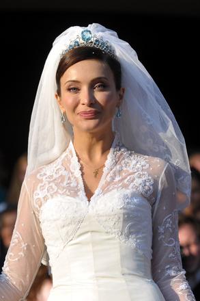 Princesse Isabella Orsini lors de son mariage en 2009