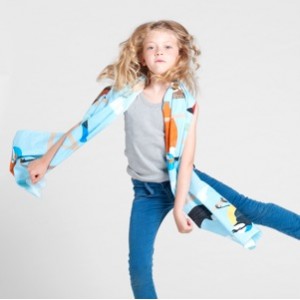 Foulard Kidults&Co “Bird in the air” collection Printemps-Été 2012