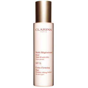 Le fluide mutli-regénérant Jour Lift anti-rides SPF-15 de Clarins