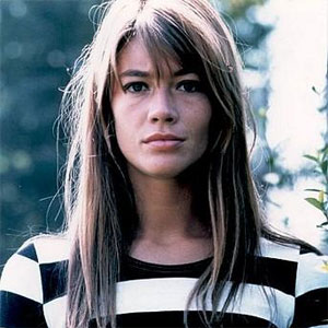 La chanteuse Françoise Hardy