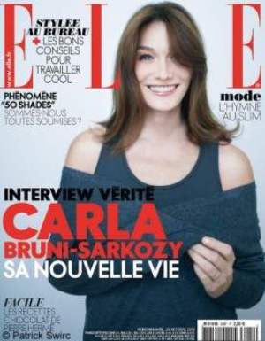 Carla Bruni, retour en sourire sur papier glacé !