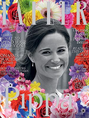 Pippa Middleton fait la Une de Tatler Magazine en août 2011