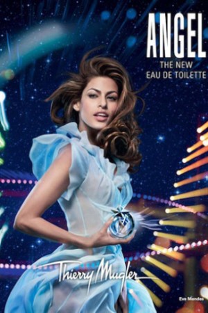 Eva mendes pour Angel de Thierry Mugler