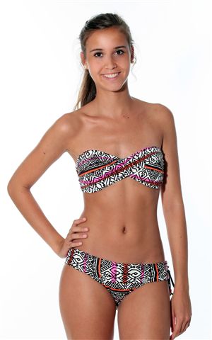 Bikini bandeau avec imprimé tribal Banana Moon collection Printemps été 2012