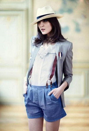 Irina Lazareanu pour The Kooples Collection « Pete-Doherty » Printemps-Été 2012 