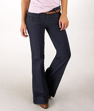 Jeans flare dark blue Etam Collection automne hiver 2011/2012