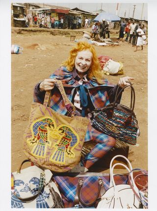 Vivienne Westwood en soutien humanitaire