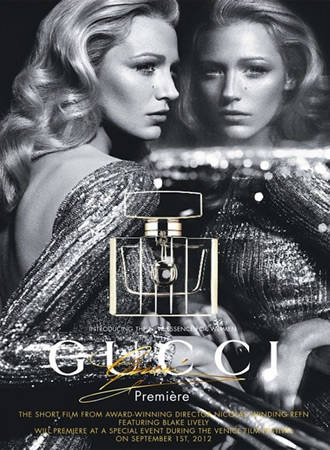 Blake Lively, sexy et glamour pour le parfum Gucci Première
