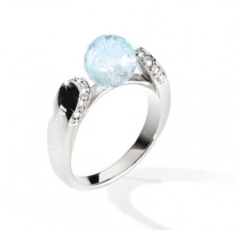 Une bague Morellato en acier 