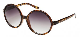 Lunettes de soleil H&M été 2011 rondes retro femme 70’s