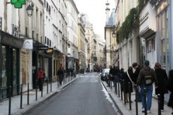 La rue des Francs-Bourgeois dans le Marais