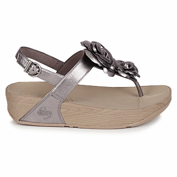 Tong gris métal FLORETTA Fitflop collection printemps-été 2011