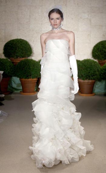 Robe de mariée Oscar de la Renta