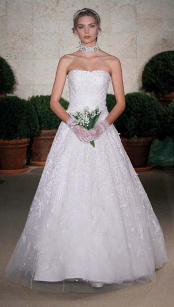 Robe de mariée été 2011 Oscar de la Renta