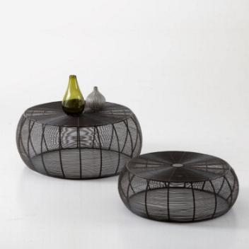 Table basse en acier filaire Antik Batik pour La Redoute – Collection Printemps-Été 2012