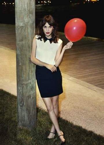 Alexa Chung, pour la collection automne 2012 Vero Moda !