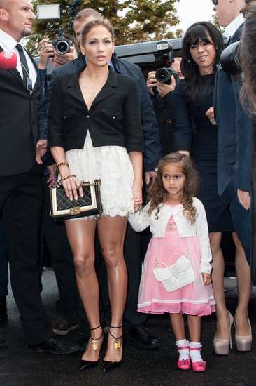 Jennifer Lopez et sa petite Emme, sur le front row du défilé Chanel !